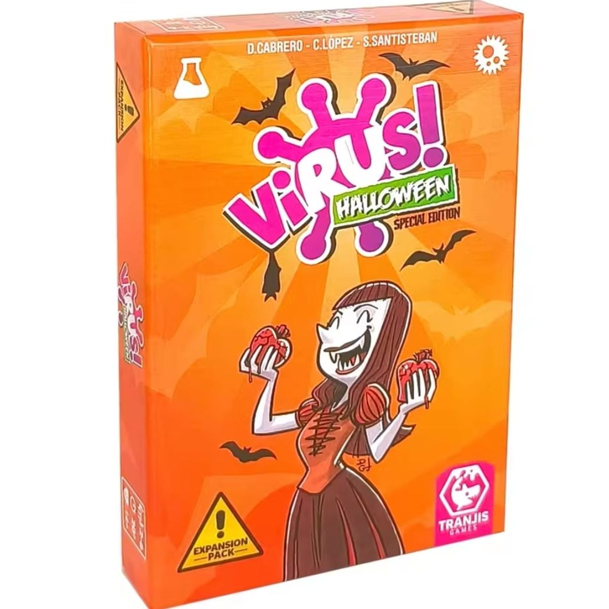 TRANJIS GAMES - Virus 3 Hallowen El Juego Infeccioso de Cartas en Español