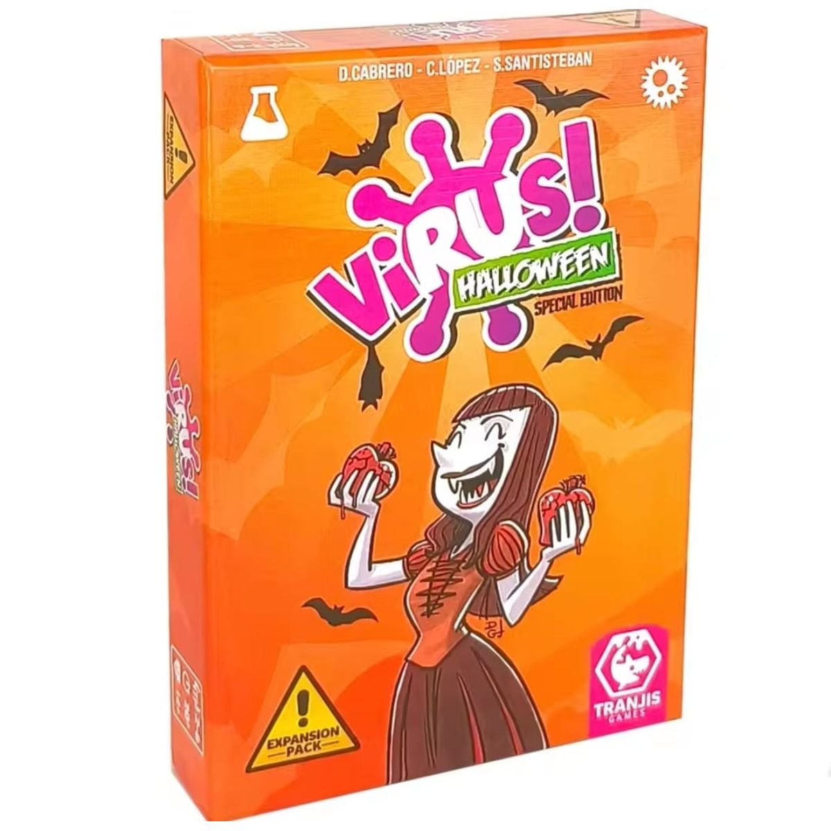 TRANJIS GAMES - Virus 3 Hallowen El Juego Infeccioso de Cartas en Español