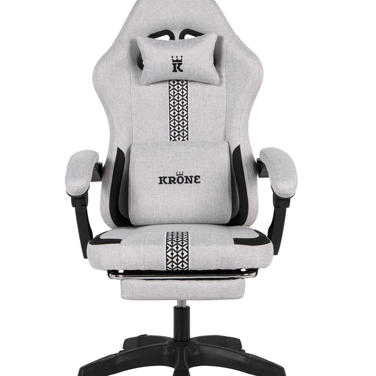 KRONE GAMING - Silla Gamer Oficina Krone Reclinable Fabric - Arena