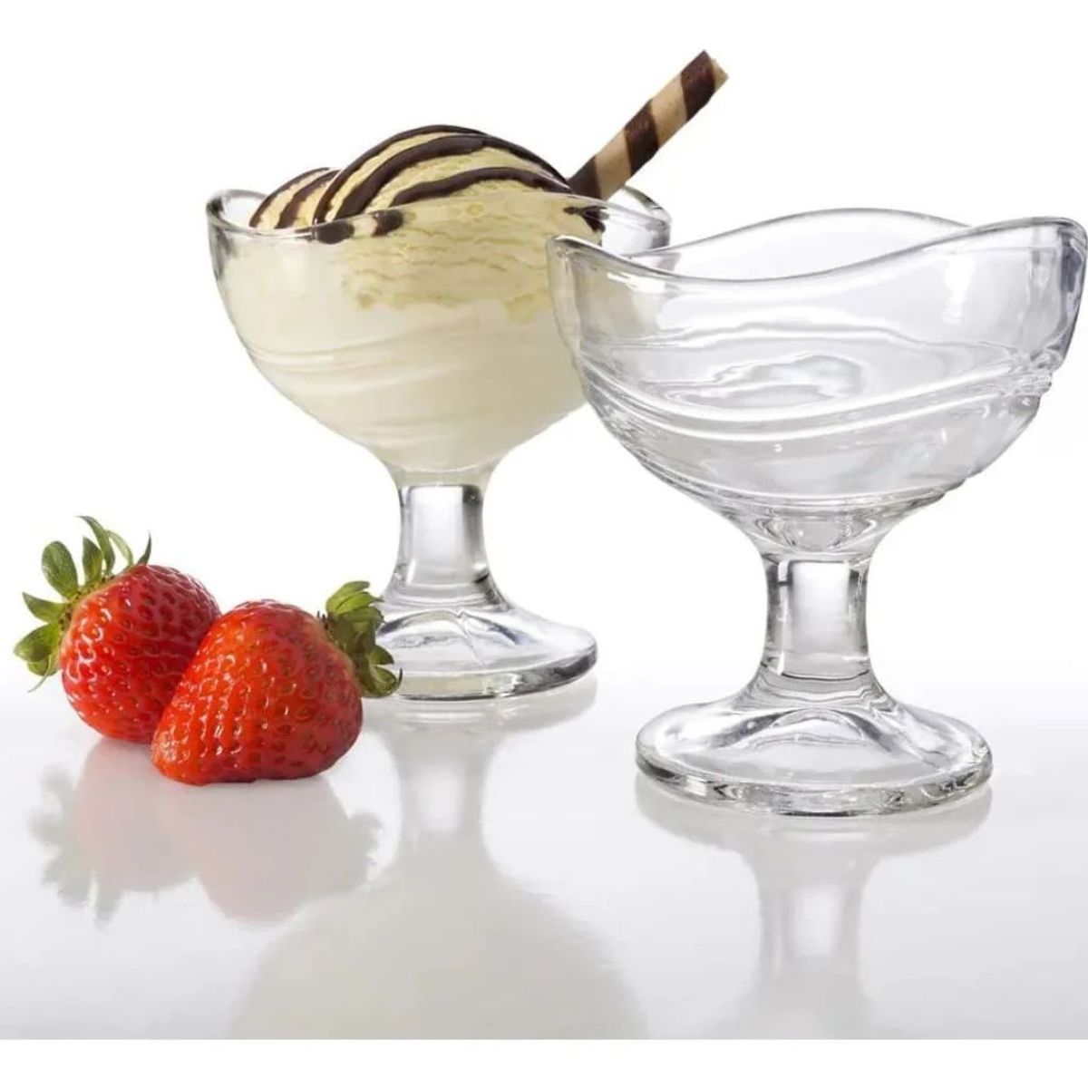 GENERICO - Set De 4 Copas De Postre 300cc Florencia