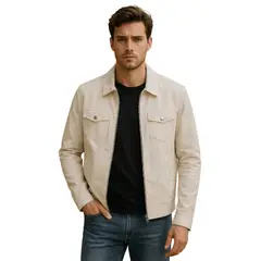 D'JOE - Chaqueta Ecocuero Clasica Hombre Verona