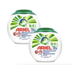 ARIEL - Pack Detergente en Capsulas 2 x 57 Un