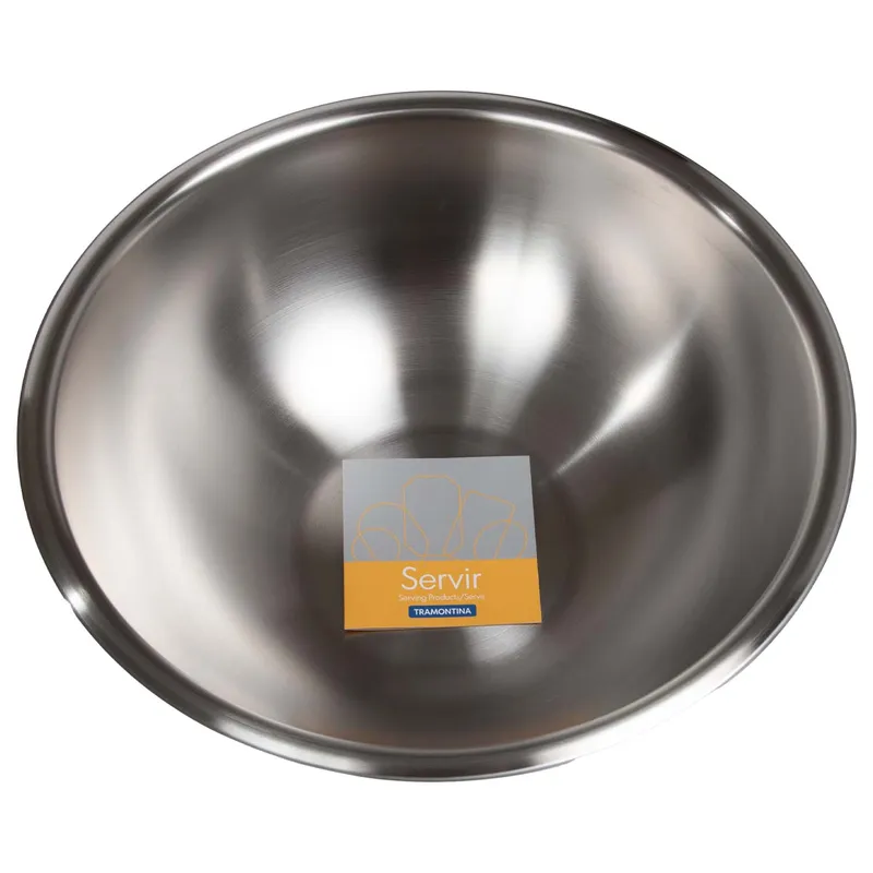 TRAMONTINA - BOWL ACERO INOXIDABLE 28 CMS.