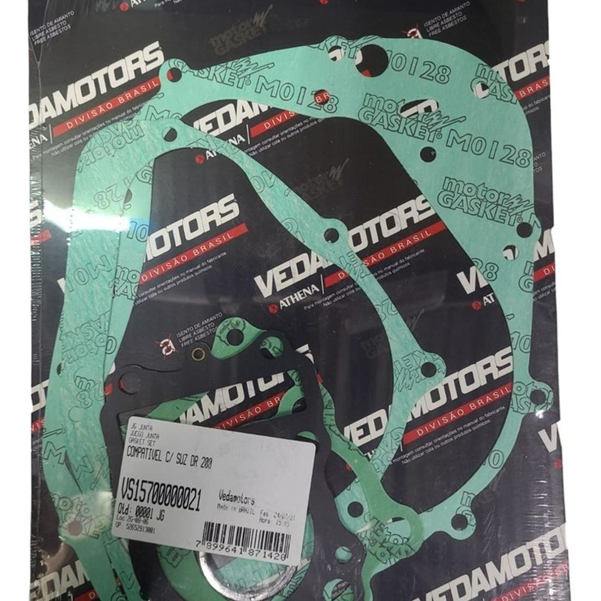 GENERICO - Kit Empaquetaduras Moto Euromot Gxt 200 / Suzuki DR 200