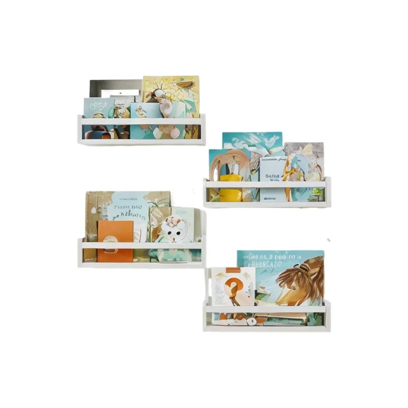 ANYHOGAR - Repisas Flotantes De Madera Infantil Multifuncional Set De4