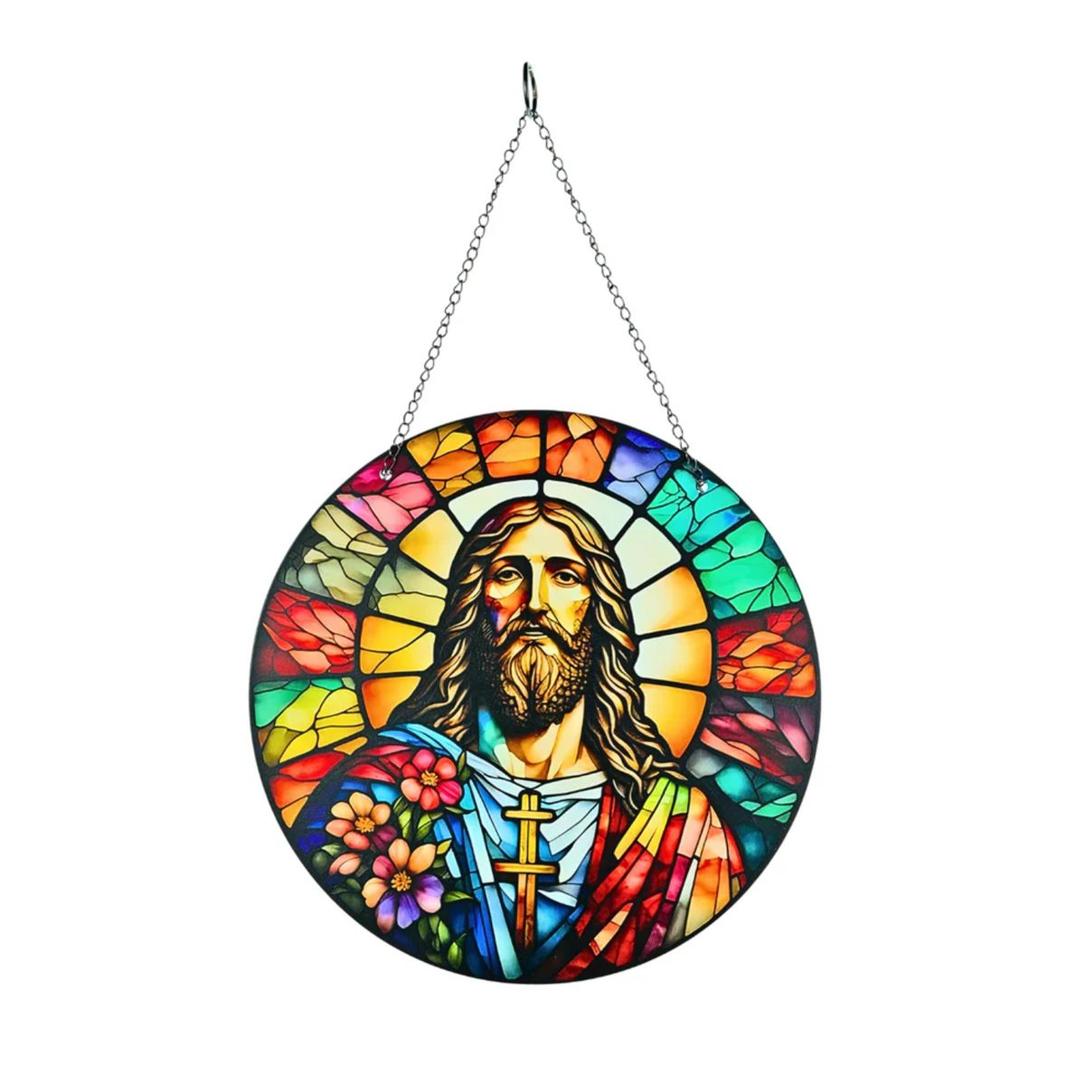 GENERICO - Adorno Colgante Acrílico Atrapasol Jesus