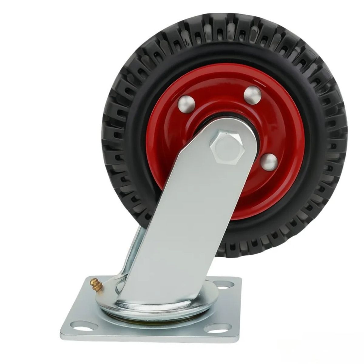 DICAS - Ruedas Con Base Industriales Macizas 6 pulgadas Giratorias Y Fijas Dicas