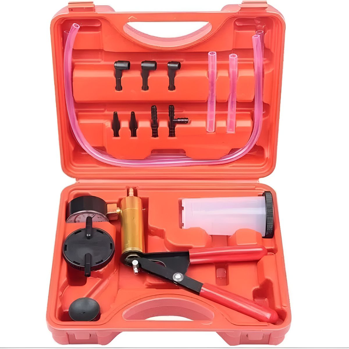 AUDOTO - Set Bomba Purgador Sangrador De Frenos Prueba De Vacío