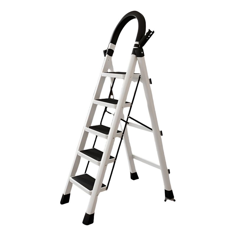 U BUY - Escalera Plegable Tipo Piso 5 Peldaños Para Hogar