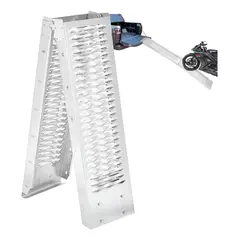AUDOTO - Rampas Para Motocicleta Aleación Acero Carga 350kg Plegable