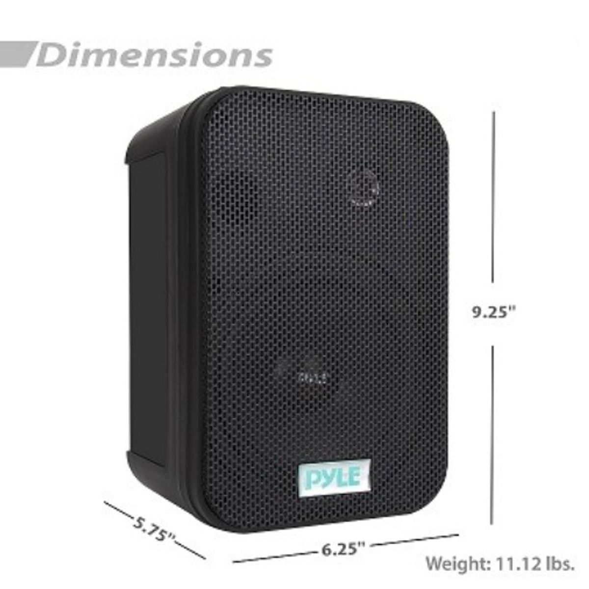 GTI - Parlante Interior Exterior GTI 400 watts Negros