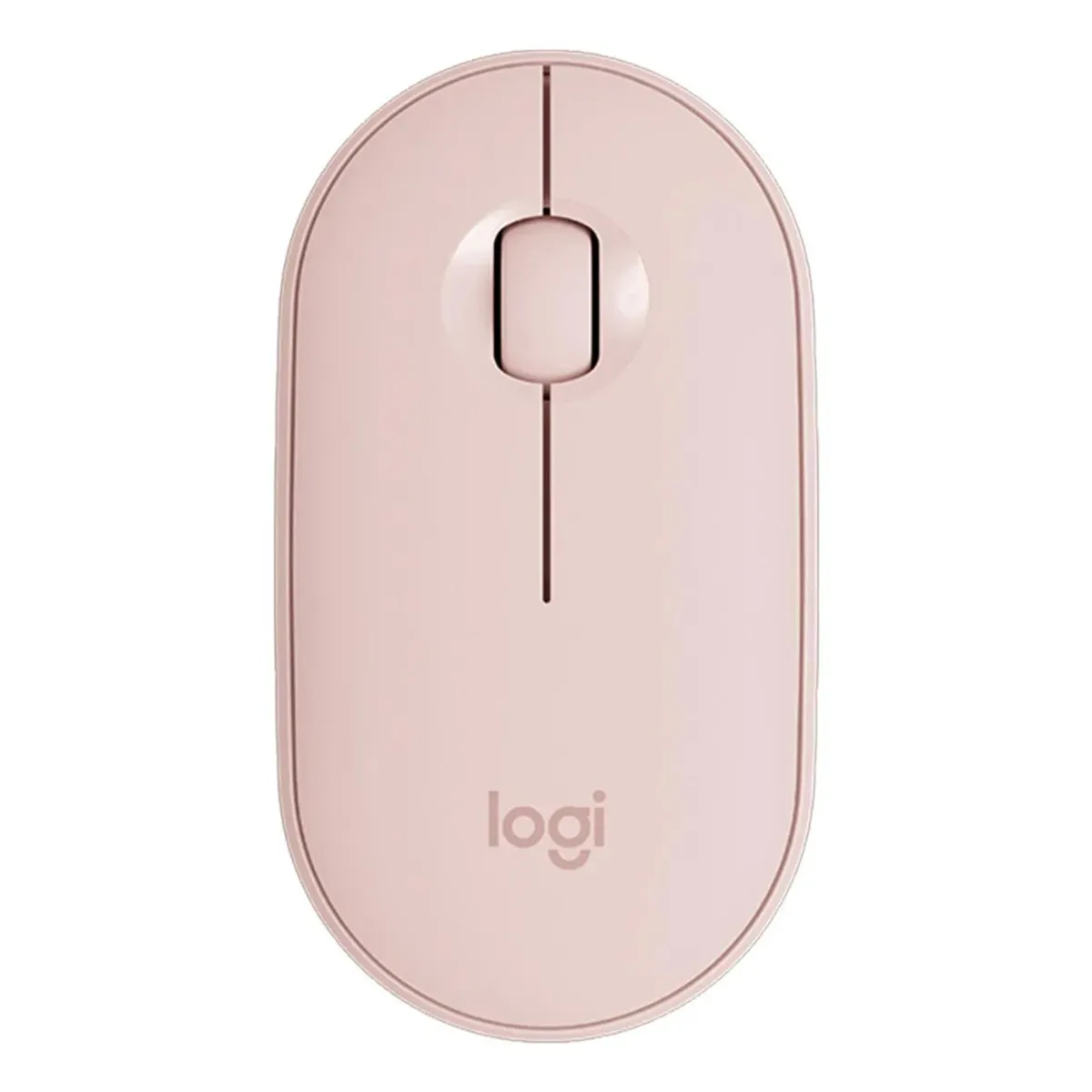 LOGITECH - Mouse inalámbrico Logitech Pebble M350 rosa