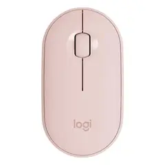LOGITECH - Mouse inalámbrico Pebble M350 rosa