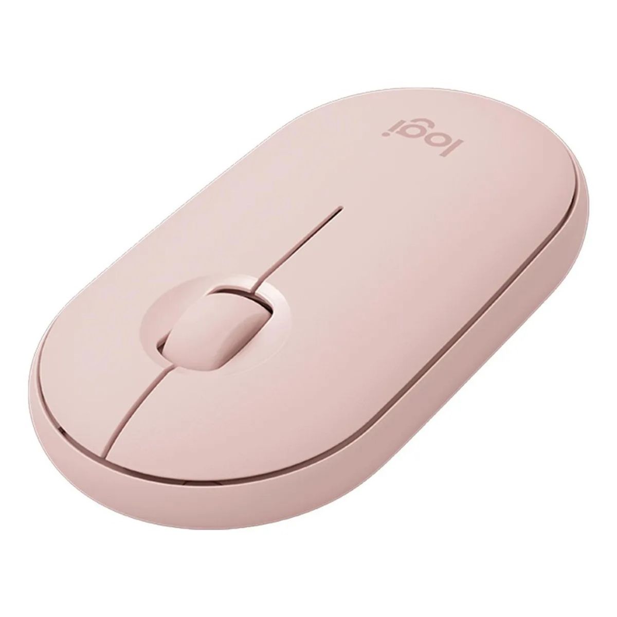 LOGITECH - Mouse inalámbrico Logitech Pebble M350 rosa