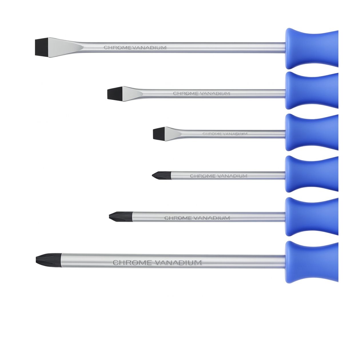 GRUPO UYUSA UYUSTOOLS - Set 6 Destornilladores De Golpe Cromo Vanadio Uyustools