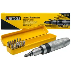 GRUPO UYUSA UYUSTOOLS - Destornillador De Impacto 14 Piezas Uyustools