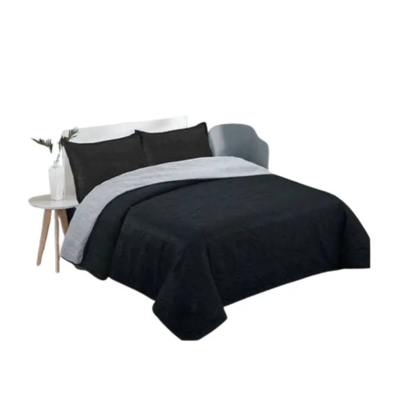 GENERICO - Cubrecama Quilt Verano 2 Plazas - Modelos Unicolores