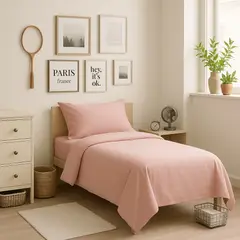 ARMONIA - Juego de sabanas 144 hilos 1½ Plazas Colores