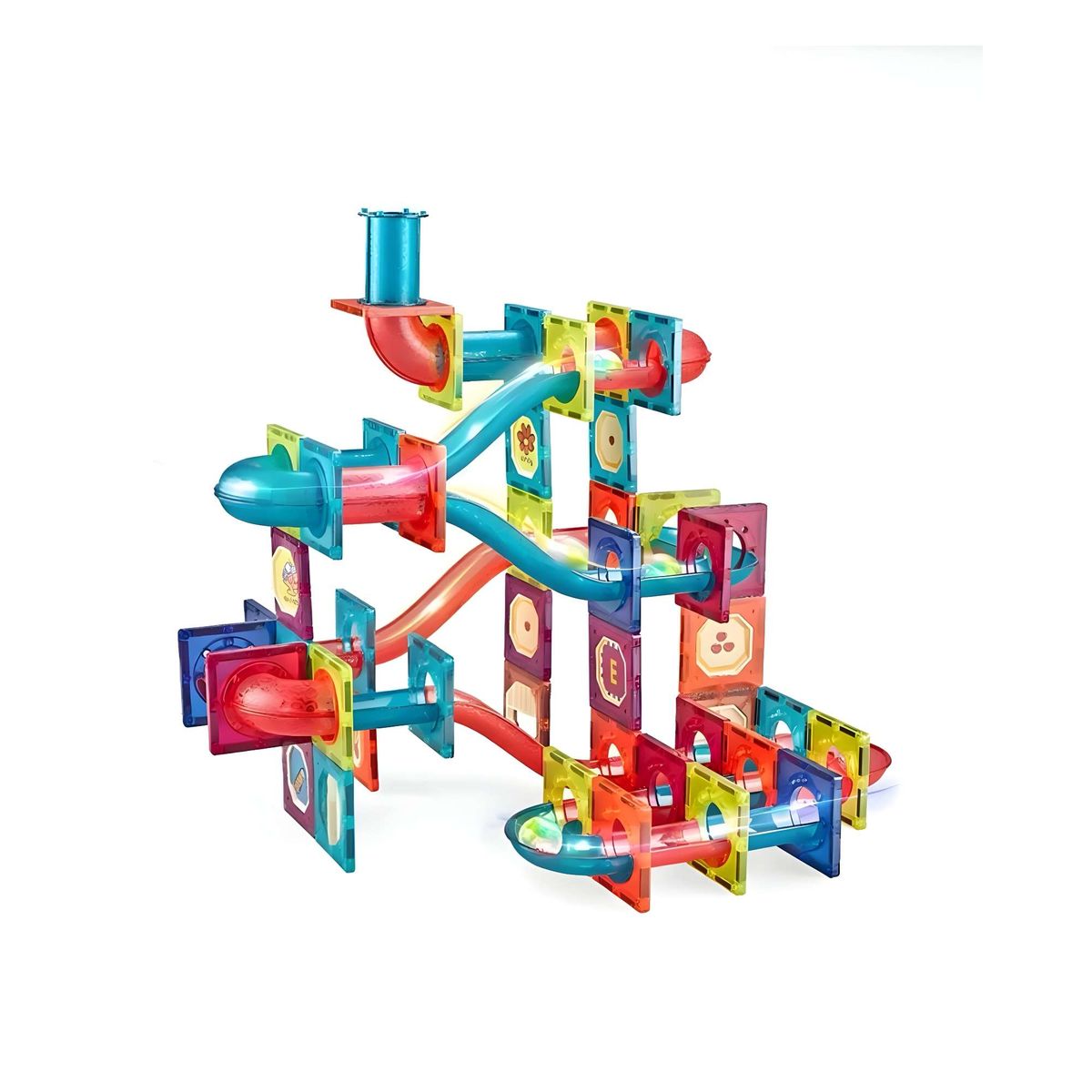 GENERICO - BLOCK MAGNETICO PISTA 125 PIEZAS