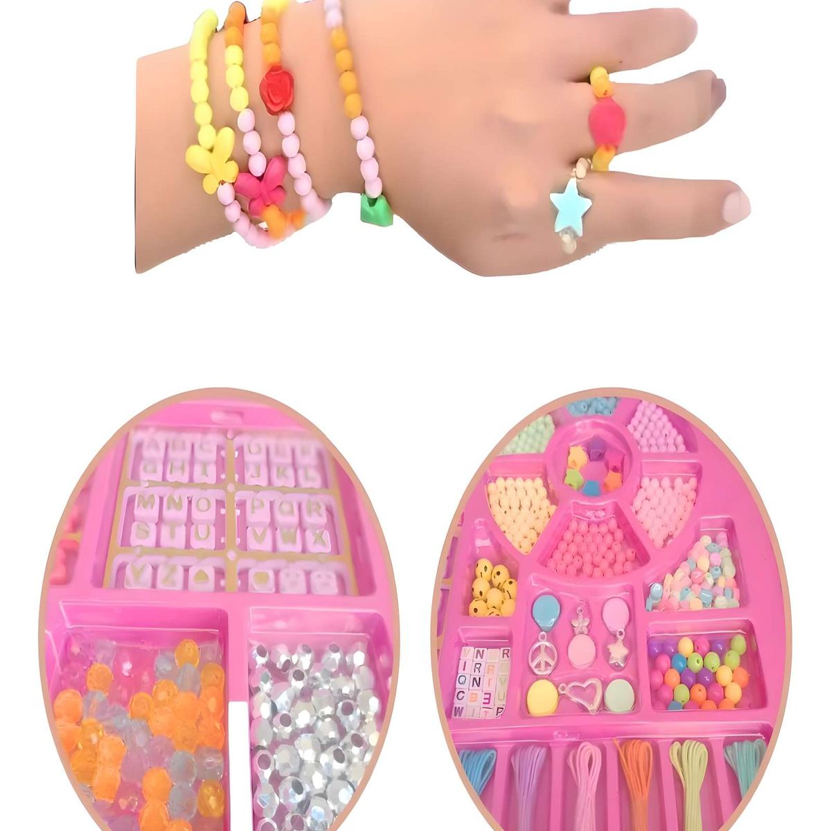 GENERICO - SET  ELABORACION DE PULCERAS INFANTIL