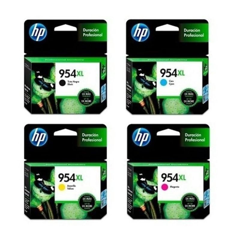 HP - Pack de cartuchos HP 954XL BKCMY