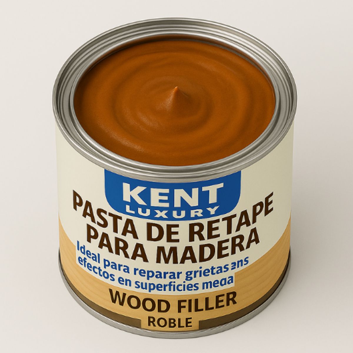 KENT - PASTA RETAPE DE MADERAS 200 GRAMOS - TONO ROBLE