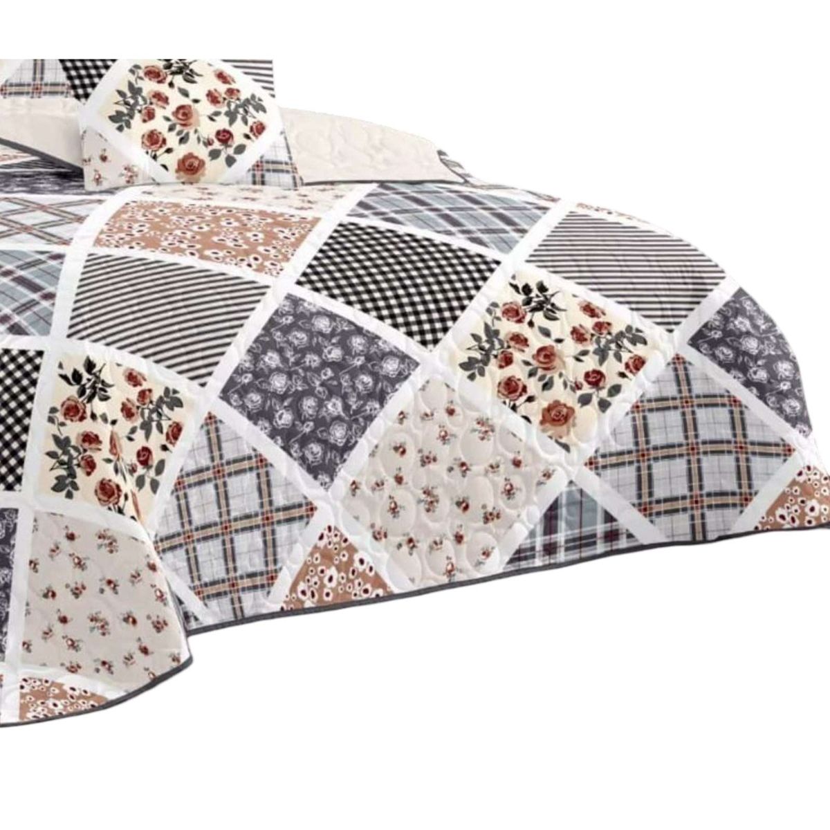 GENERICO - CUBRECAMA PRIMAVERA VERANO 2 PLAZAS D5