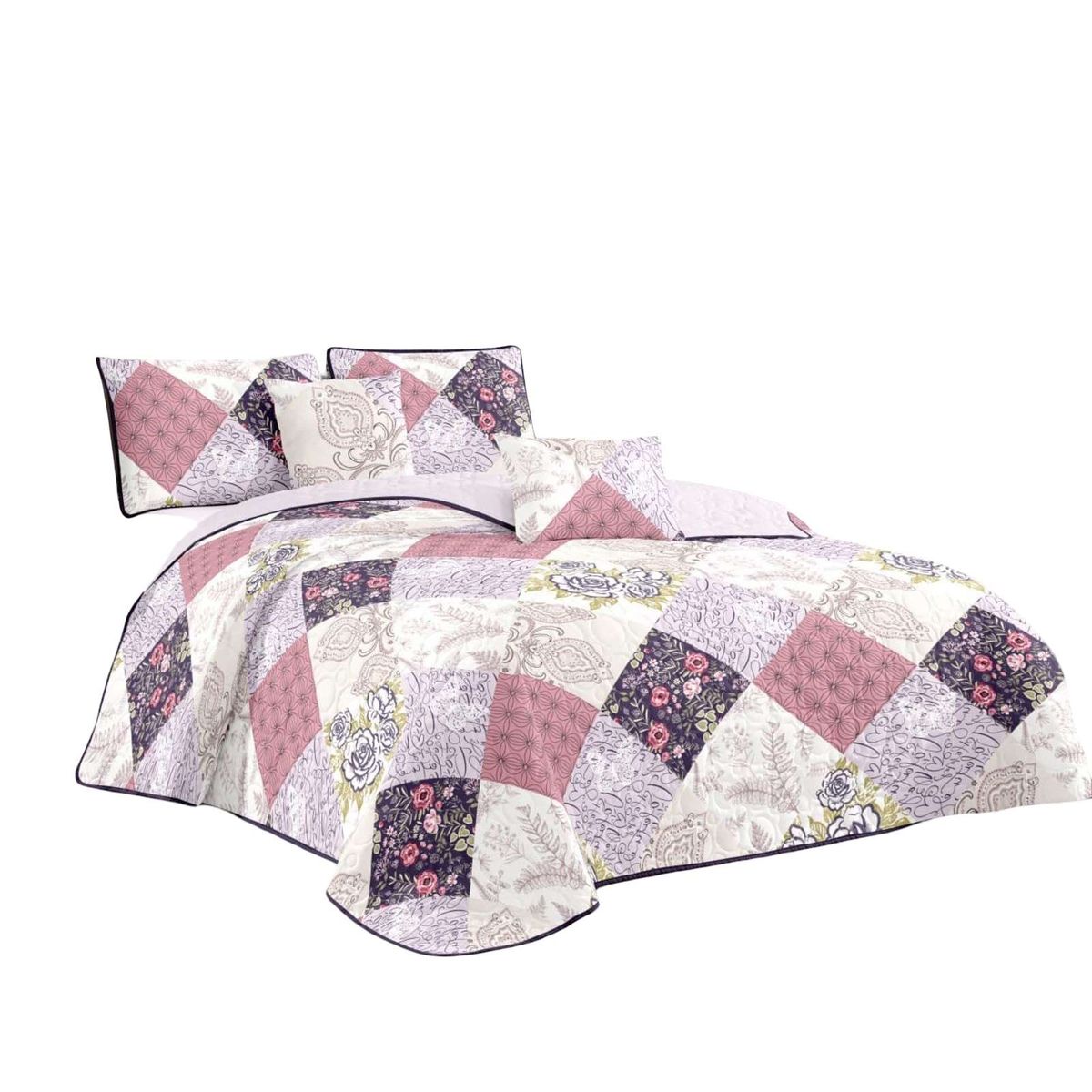 GENERICO - CUBRECAMA PRIMAVERA VERANO 2 PLAZAS D1