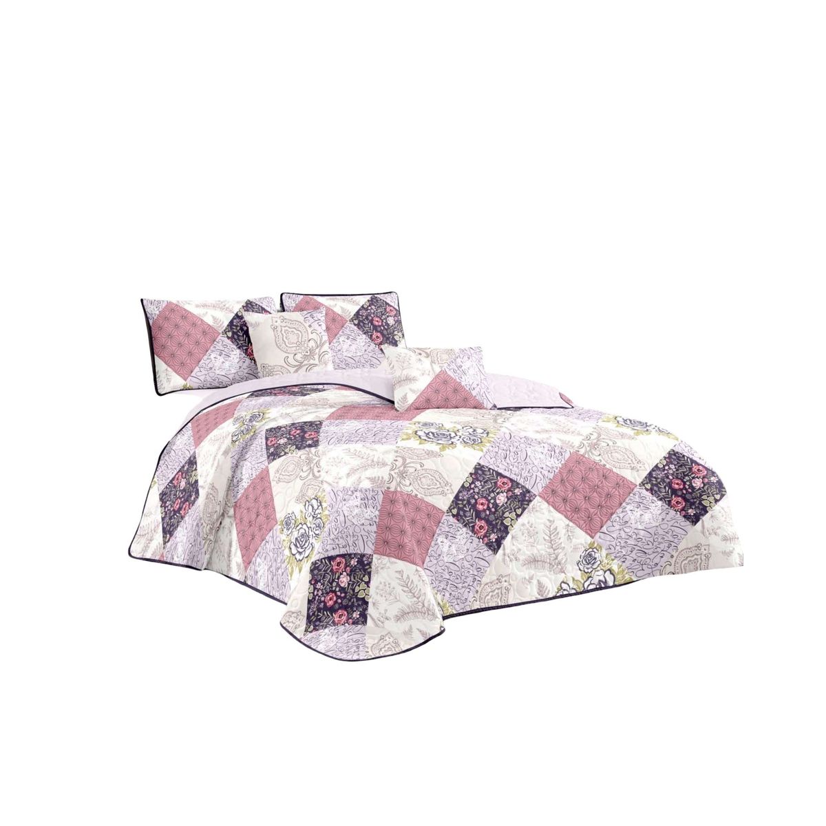 GENERICO - CUBRECAMA PRIMAVERA VERANO 2 PLAZAS D1