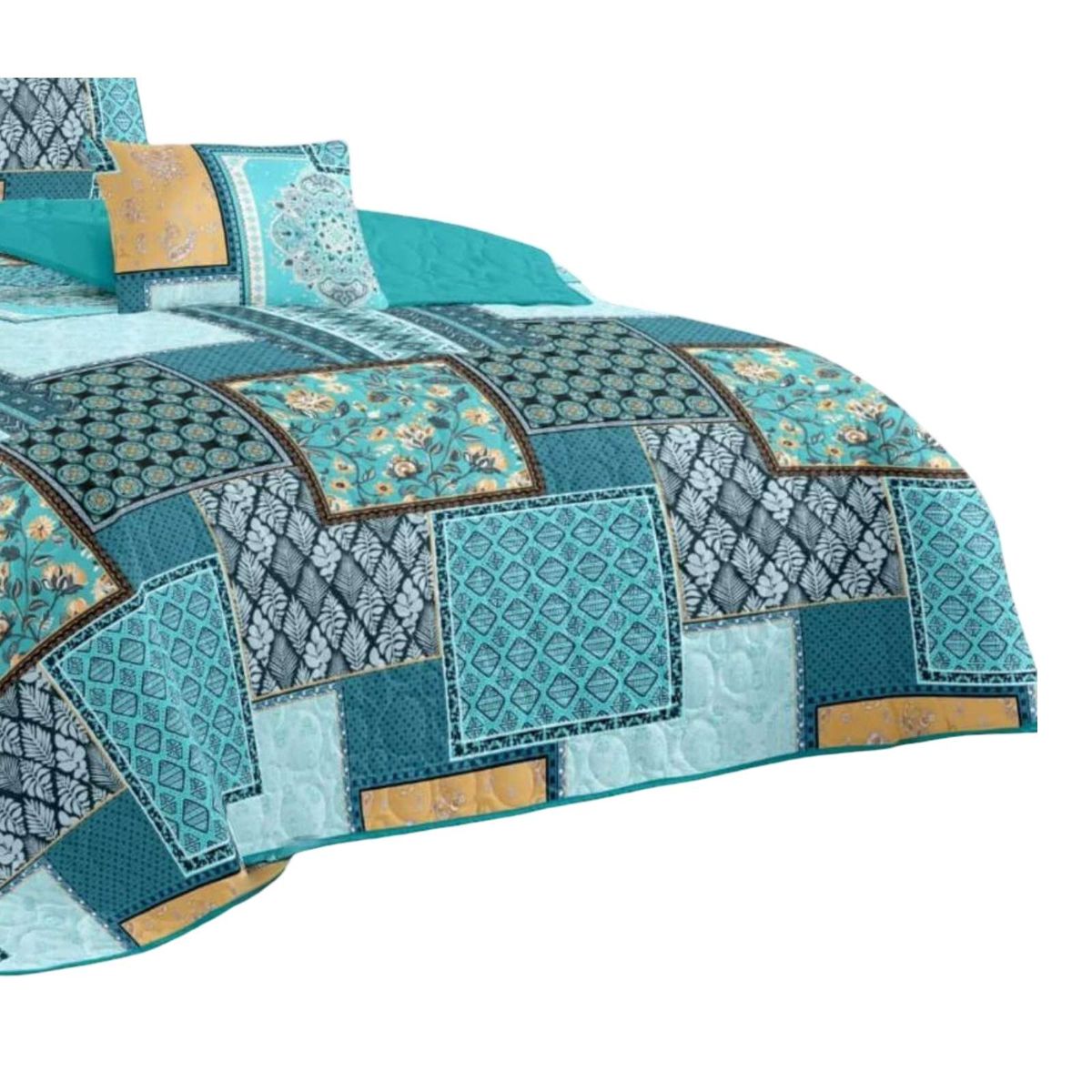 GENERICO - CUBRECAMA PRIMAVERA VERANO KING  D2