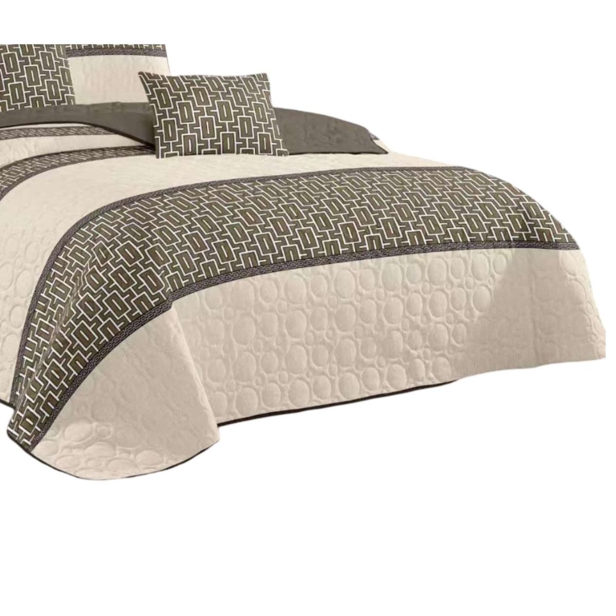 GENERICO - CUBRECAMA PRIMAVERA VERANO KING  D7