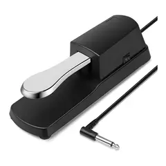 GENERICO - Pedal Sustain Universal Teclado Polaridad Piano Música