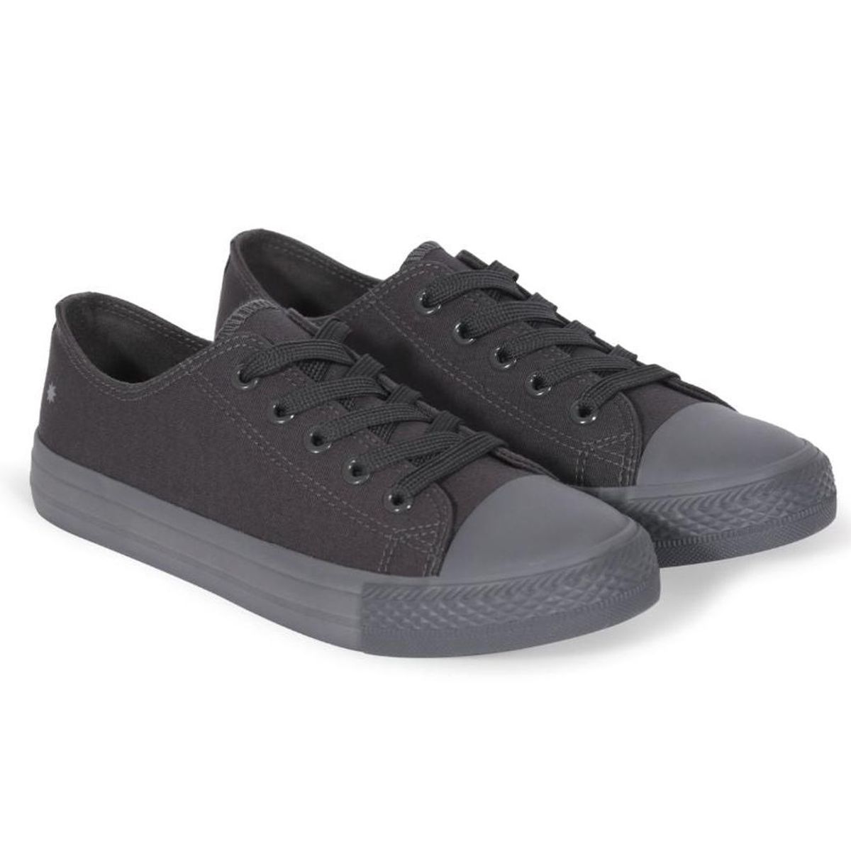 WAPPY TIENDA - Zapatilla Canva Negro Deslavado Wappy