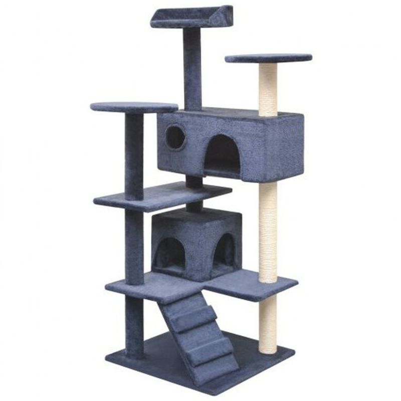 GENERICO - Rascador De Gato Torre Arbol XXXL AZUL