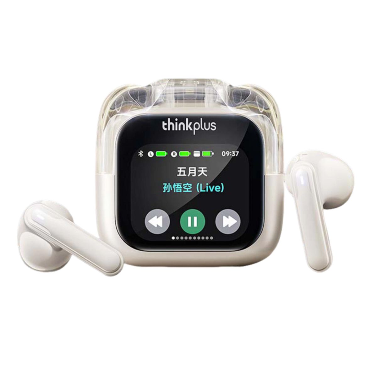 LENOVO - Audífonos Live Beam Lenovo LP70 Pro Bluetooth White