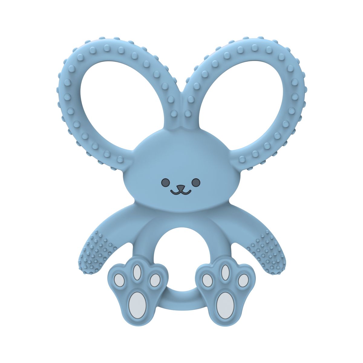 DR BROWN'S - Mordedor Flexible Y Suave Dr Brown´s 3m+ Conejo Azul