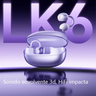 Imagen 2 del producto Audífonos Clip Pro LK6 TWS Bluetooth 54 - Blanco