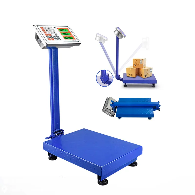 GENERICO - Balanza Industrial Digital 500kg Plataforma Reforzada