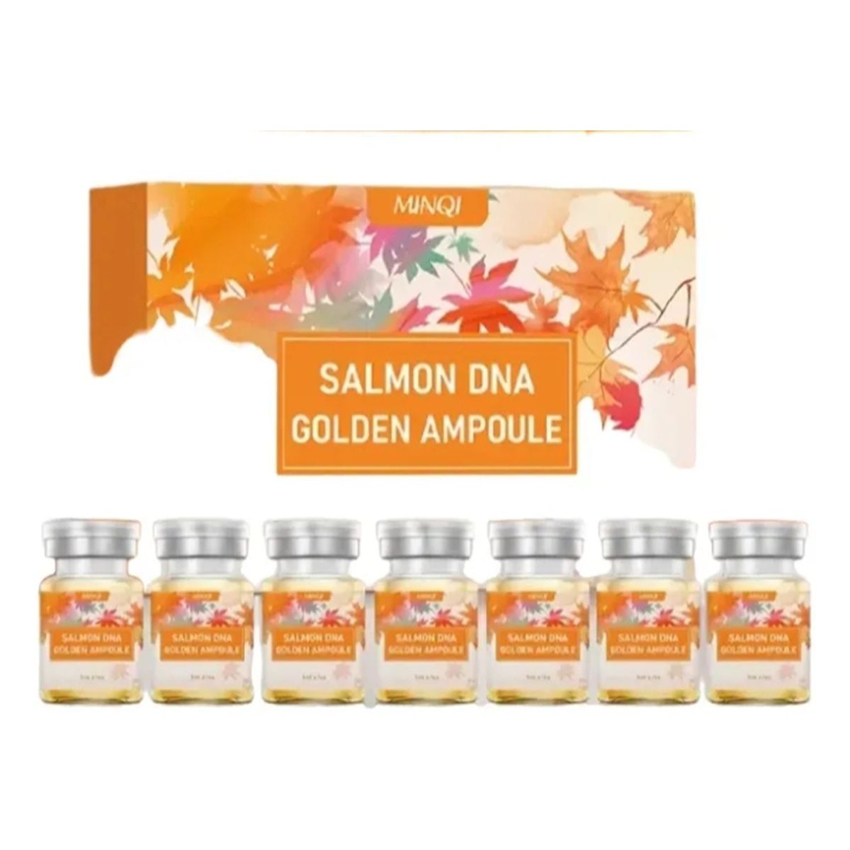 GENERICO - 7  Ampollas DNA de Salmón Elixir de Juventud y Luminosidad para tu Piel