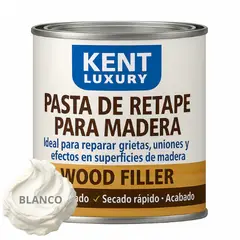 KENT - PASTA RETAPE DE MADERAS 1625 GRAMOS - TONO BLANCO