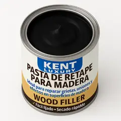 KENT - PASTA RETAPE DE MADERAS 1625 GRAMOS - TONO NEGRO