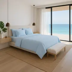 ARMONIA - Ropa de Cama Signature 800 hilos Azul Marino Queen