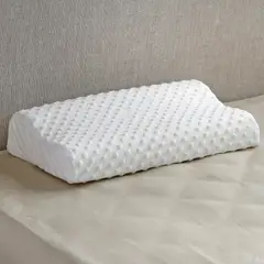 MASEL - Almohada Latex 50x30 Terapeutica Blanca