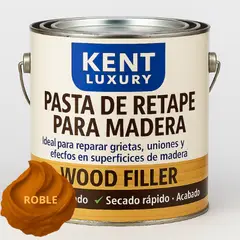 KENT - GALON PASTA RETAPE DE MADERAS 6400 GRAMOS - TONO ROBLE