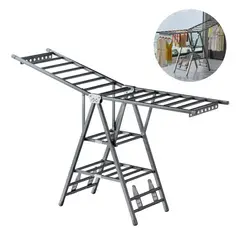 ATURE - Perchero Plegable De Acero Al Carbono De 170 Cm