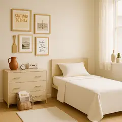 ARMONIA - Juego de sabanas 144 hilos 1½ Plazas Variedad