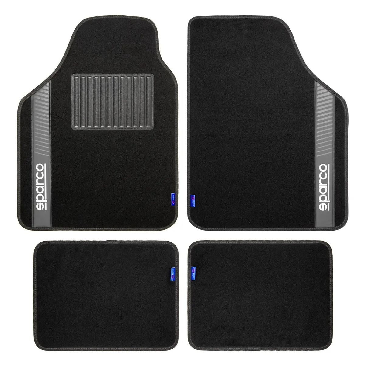 SPARCO - Cubre Piso Sparco Original Alfombra Auto 4 Piezas