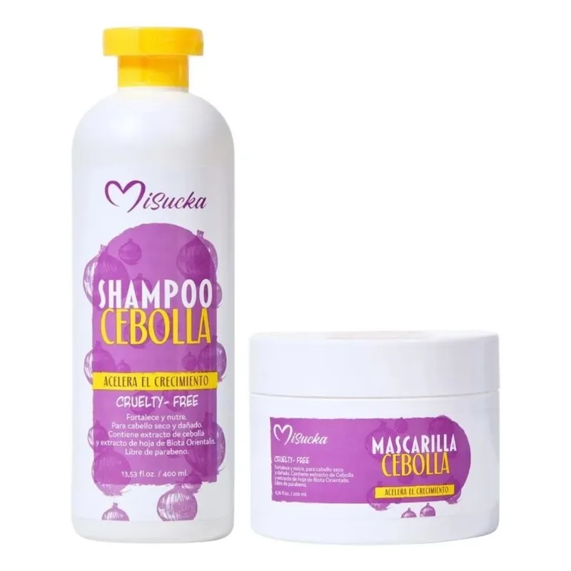 GENERICO - Pack Shampoo + Crema Cebolla Fortalece Crecimiento Misucka