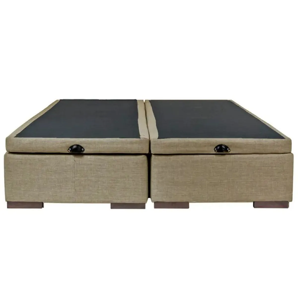 GENERICO - Bases De Camas 2 Plaza Baul 190x150cm BEIGE LINO