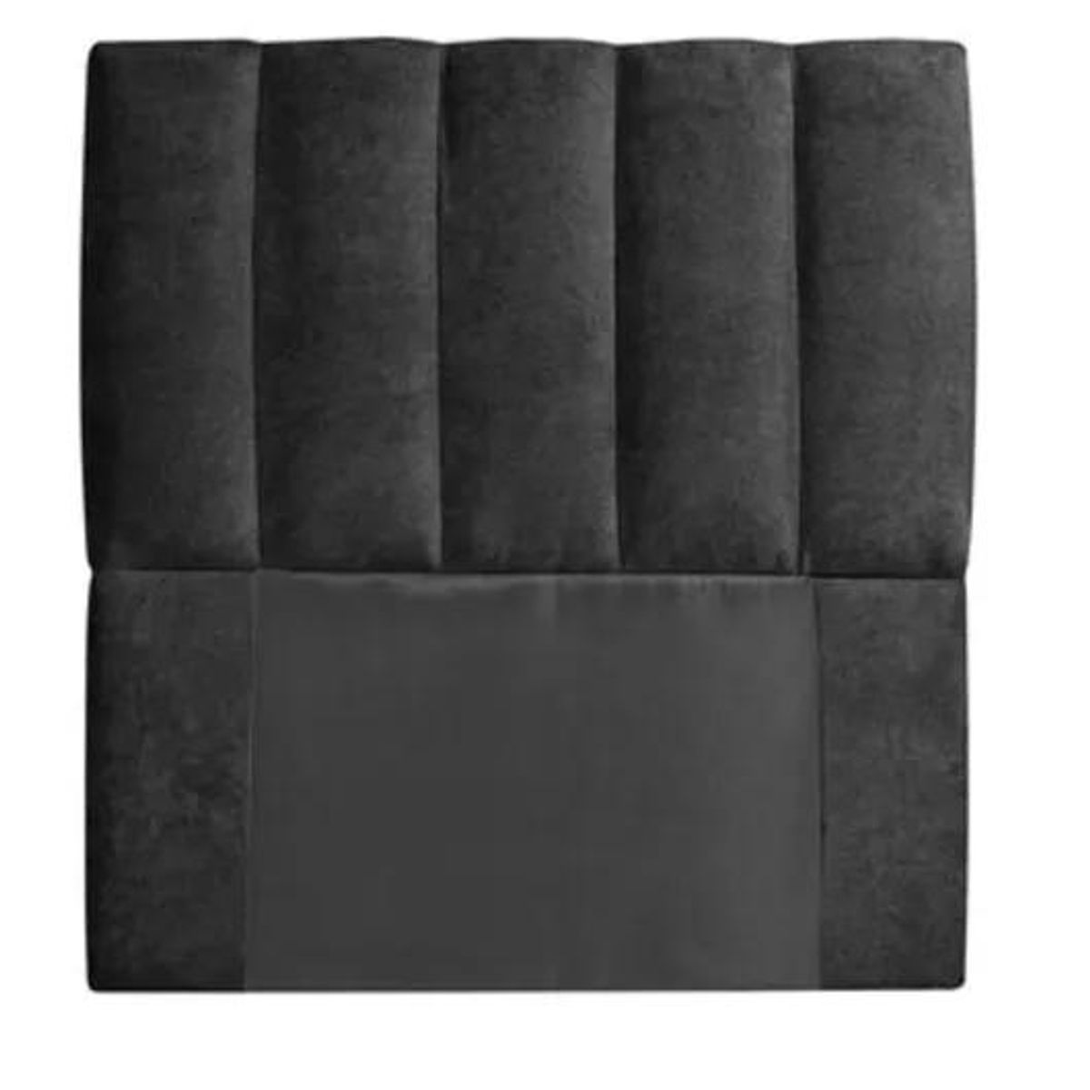 GENERICO - Respaldo De Cama 1 Plaza Negro Modular